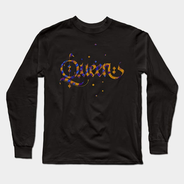 Queen Long Sleeve T-Shirt by ngmx